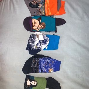 FAMOUS PAINTING SOCKS